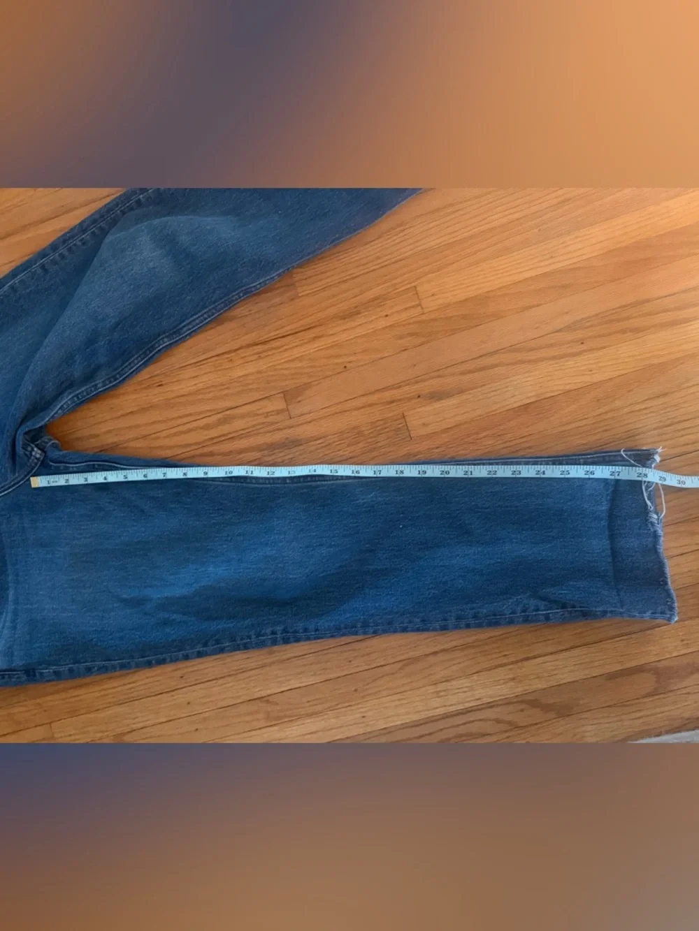 Women’s Abercrombie 90’s straight mid jeans curve love - Picture 4 of 5